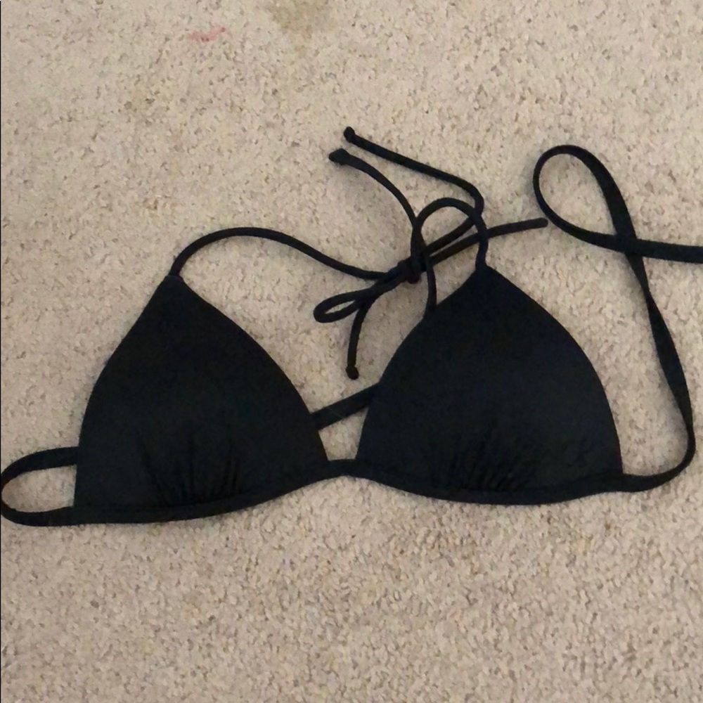 Black Swim Top